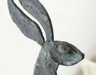 Bronze Large Hare - Seamus Conolly