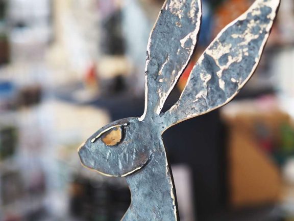 Bronze Large Hare - Seamus Connolly