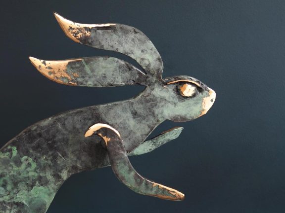 Bronze Hare - Seamus Connolly Bronze