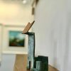 Seamus Connolly Bronze Cat Kilbaha Gallery