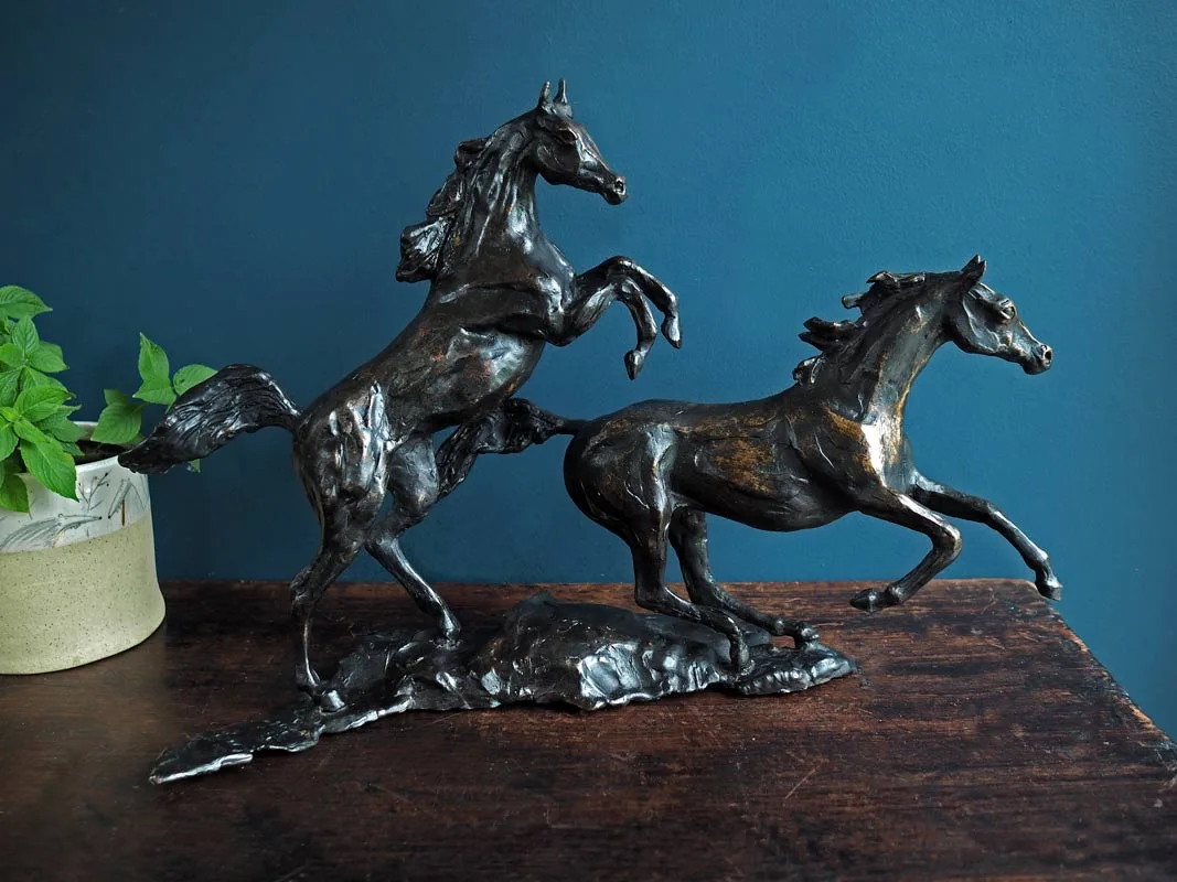 Siobhan Bulfin - Arabian Horses - Bronze - Kilbaha Gallery