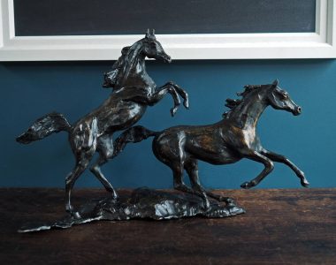 Siobhan Bulfin - Arabian Horses - Bronze - Kilbaha Gallery