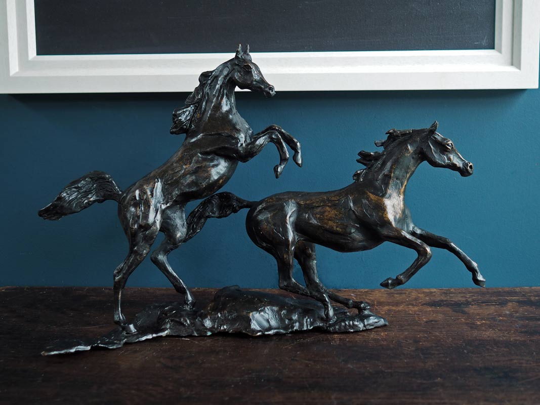 Siobhan Bulfin - Arabian Horses - Bronze - Kilbaha Gallery