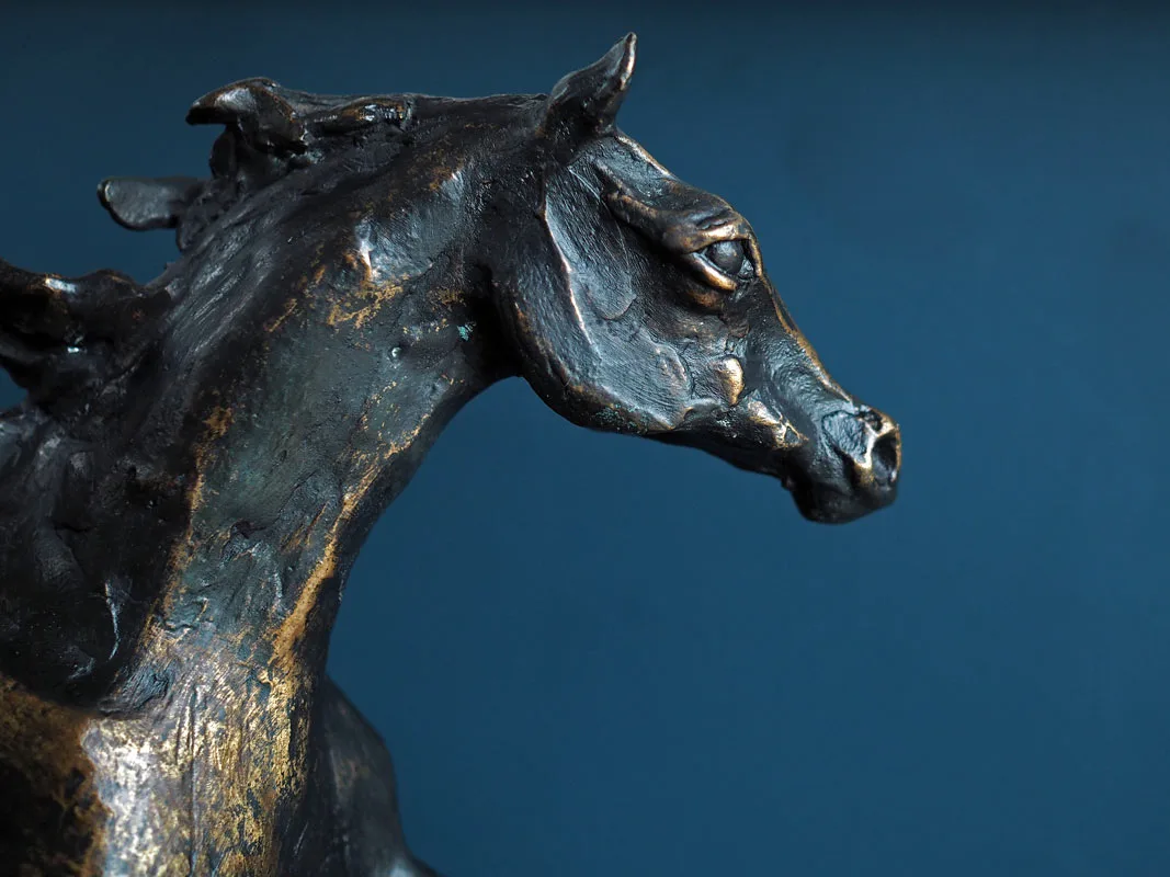 Siobhan Bulfin - Arabian Horses - Bronze - Kilbaha Gallery