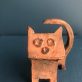 Bronze cat tiny