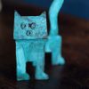 Bronze Cat by Seamus Connolly for Kilbaha Gallery