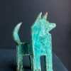 Bronze Dog by Seamus Connolly for Kilbaha Gallery