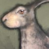 Hares by Heidi Wickham for Kilbaha Gallery
