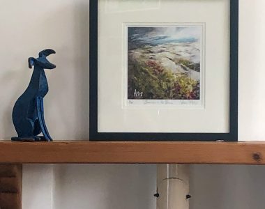 Berries in the Burren by Anna St George
