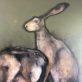 Hares by Heidi Wickham for Kilbaha Gallery