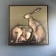 Hares by Heidi Wickham for Kilbaha Gallery