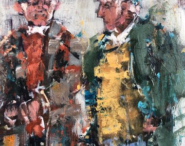 Mens Talk by Danny V Smith for Kilbaha Gallery