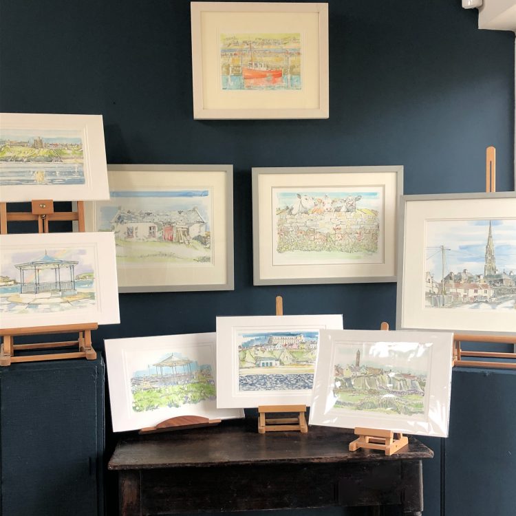 Ruth Wood Exclusive Collection of Original Pen & Ink Drawings for Kilbaha Gallery