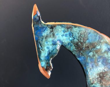 Bronze Horse by Seamus Connolly for Kilbaha Gallery