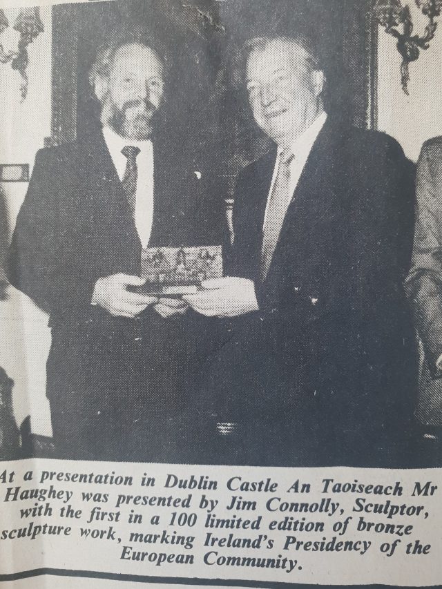 Jim newspaper clipping