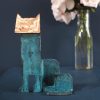 Bronze Cat by Seamus Connolly for Kilbaha Gallery Buy Irish Art Online