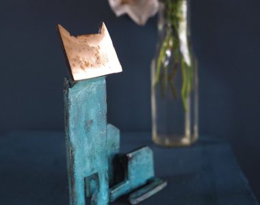 Bronze Cat by Seamus Connolly for Kilbaha Gallery Buy Irish Art Online