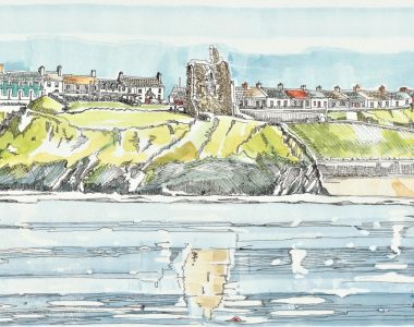 Mens Beach Ballybunion, by Ruth Wood Exclusive to Kilbaha Gallery