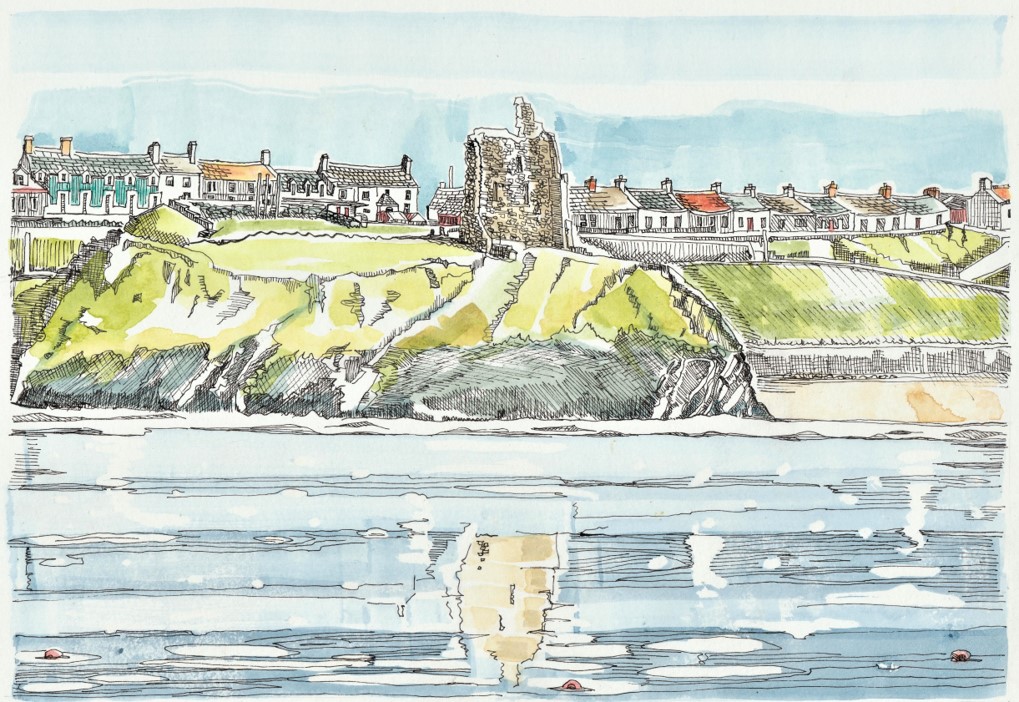 Mens Beach Ballybunion, by Ruth Wood Exclusive to Kilbaha Gallery