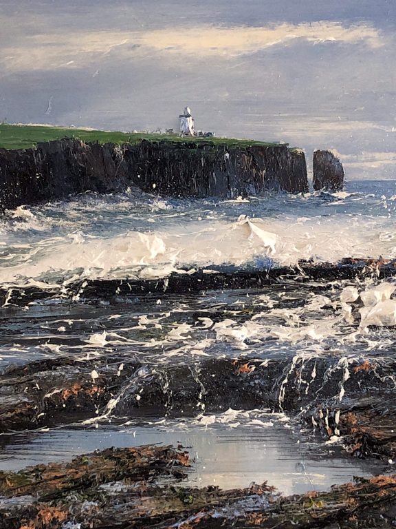 Loop Head Lighthouse by Mark Eldred for Kilbaha Gallery