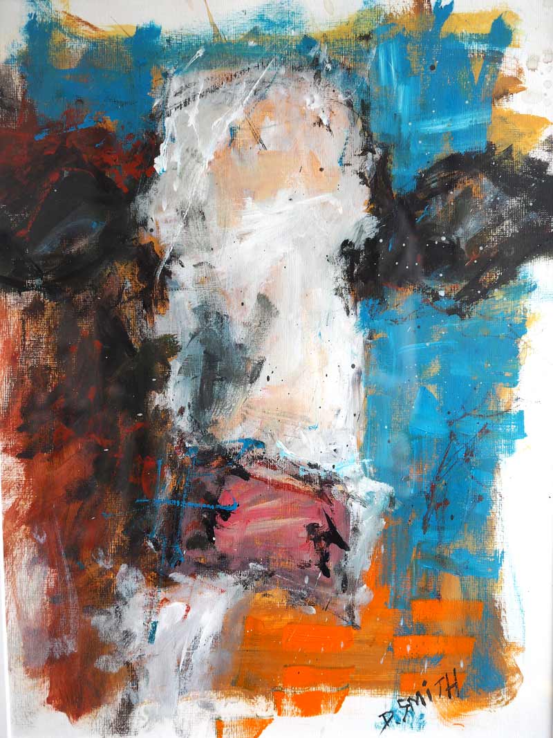 Cow by Danny V Smith for Kilbaha Gallery Buy Irish Art Online