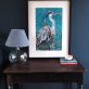 Heron by Danny Smith for Kilbaha Gallery Buy Irish Art