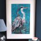 Heron by Danny Smith for Kilbaha Gallery Buy Irish Art Online