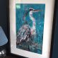 Heron by Danny Smith for Kilbaha Gallery Buy Irish Art