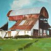 Moyarta barn by Ruth Wood for Kilbaha Gallery