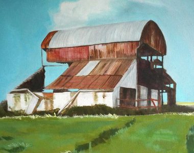 Moyarta barn by Ruth Wood for Kilbaha Gallery