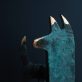 Bronze Dog Seamus Connolly Kilbaha Gallery Buy Irish Art Online