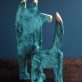 Bronze Dog Seamus Connolly Kilbaha Gallery Buy Irish Art Online