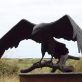 Bronze Raven by Adam Pomeroy for Kilbaha Gallery Buy Irish Art Online