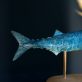 Des Leddin Bronze Mackerel on stone Buy Irish Art Kilbaha Gallery