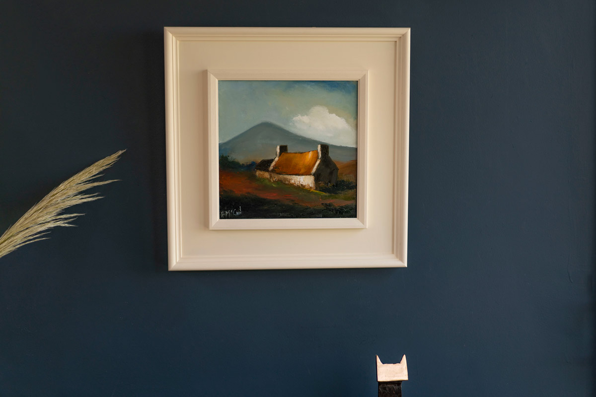 Mountain Cottage Padraig McCaul Kilbaha Gallery buy Irish art