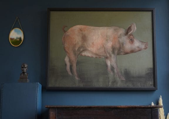 Pig by Heidi Wickham for Kilbaha Gallery Buy Irish Art Online