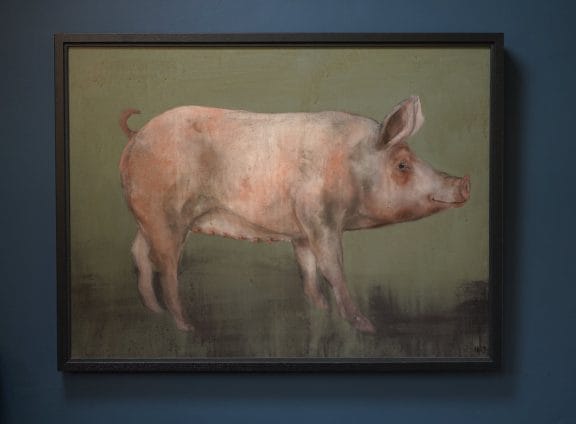 Pig by Heidi Wickham for Kilbaha Gallery Buy Irish Art Online