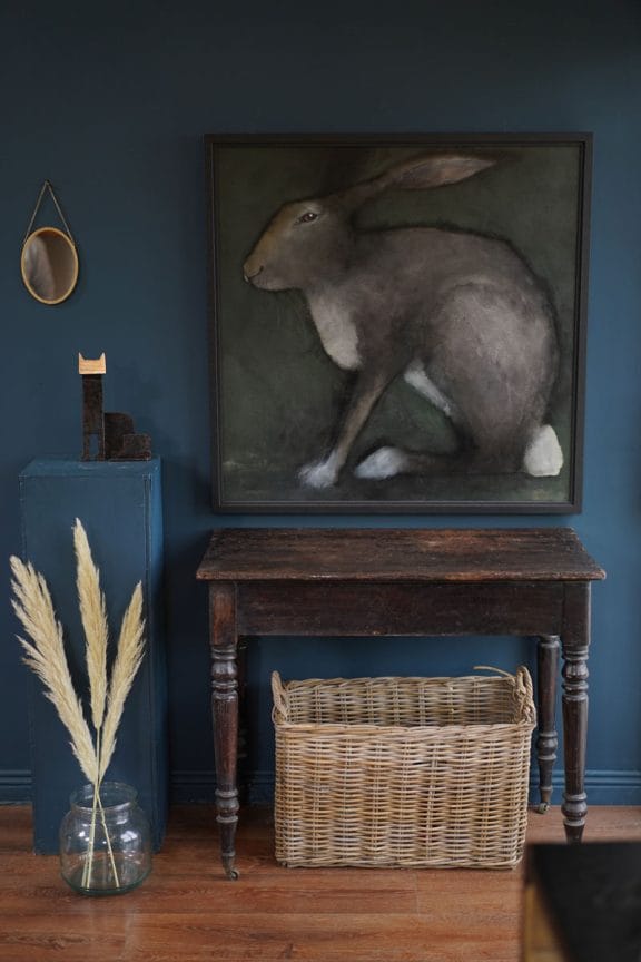 hare on green Heidi Wicham for Kilbaha Gallery Buy Irish Art Online