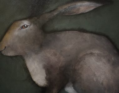 hare on green Heidi Wicham for Kilbaha Gallery Buy Irish Art Online