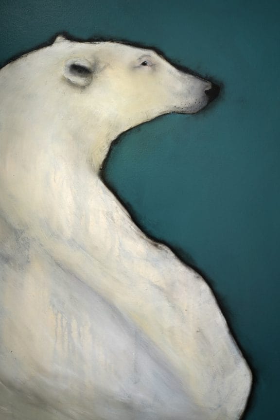 Polar Bear by Heidi Wickham for Kilbaha Gallery Buy Irish Art Online