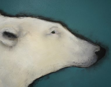 Polar Bear by Heidi Wickham for Kilbaha Gallery Buy Irish Art Online