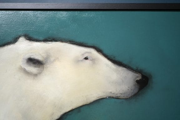 Polar Bear by Heidi Wickham for Kilbaha Gallery Buy Irish Art Online