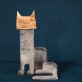 Bronze Cat Pink by Seamus Connolly for Kilbaha Gallery Buy Irish Art Online