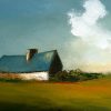 Blue Cottage Padraig McCaul Kilbaha Gallery Buy Irish Art Online
