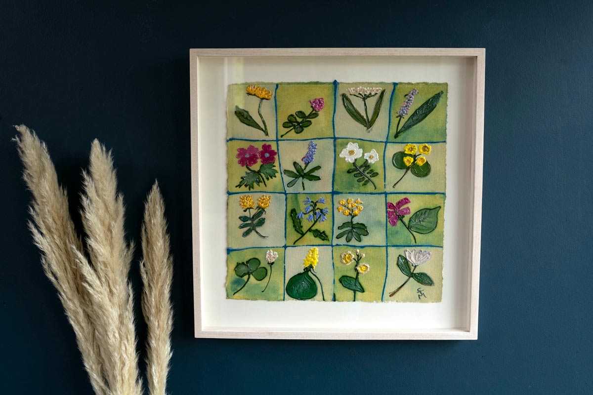 The Wildflower Medley - Carmel Madigan for Kilbaha Gallery - Buy Irish Art