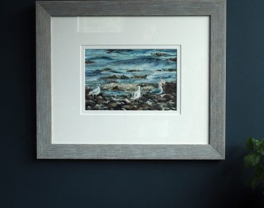 Seagulls by D - Buy Irish Art - D - Kilbaha Gallery