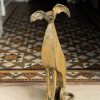 Seamus Connolly Bronze Whippet for Kilbaha Gallery Buy irish Art online