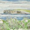 Large - Georges Head Kilkee - Pen & Ink - Ruth Wood