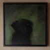 Small Dog on Green by Heidi Wickham for Kilbaha Gallery