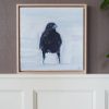 Snow Crow 1 2021 - by kaye Maahs for Kilbaha Gallery Buy irish Art Online